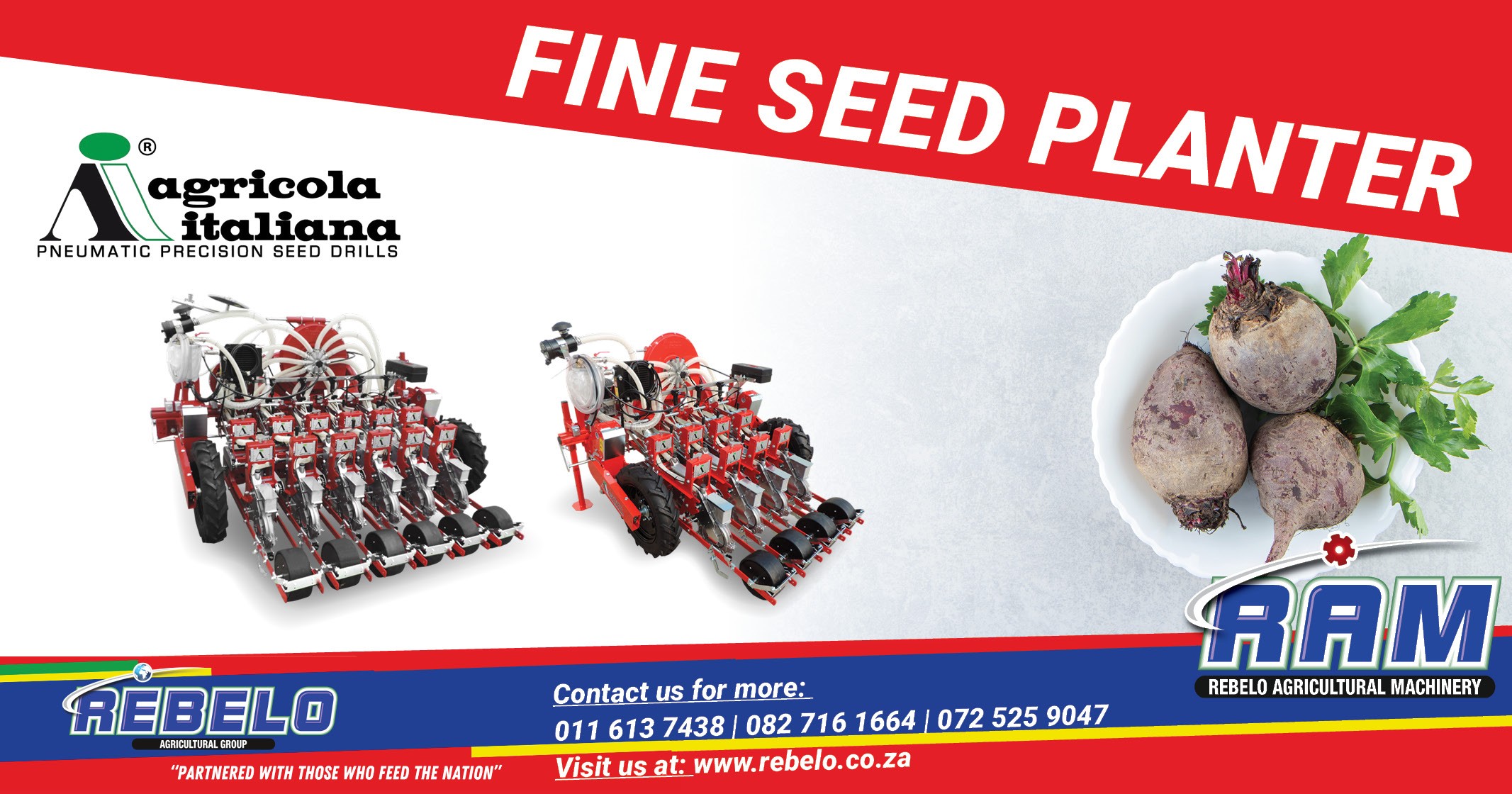 Fine seed planter | Rebelo Agricultural Group