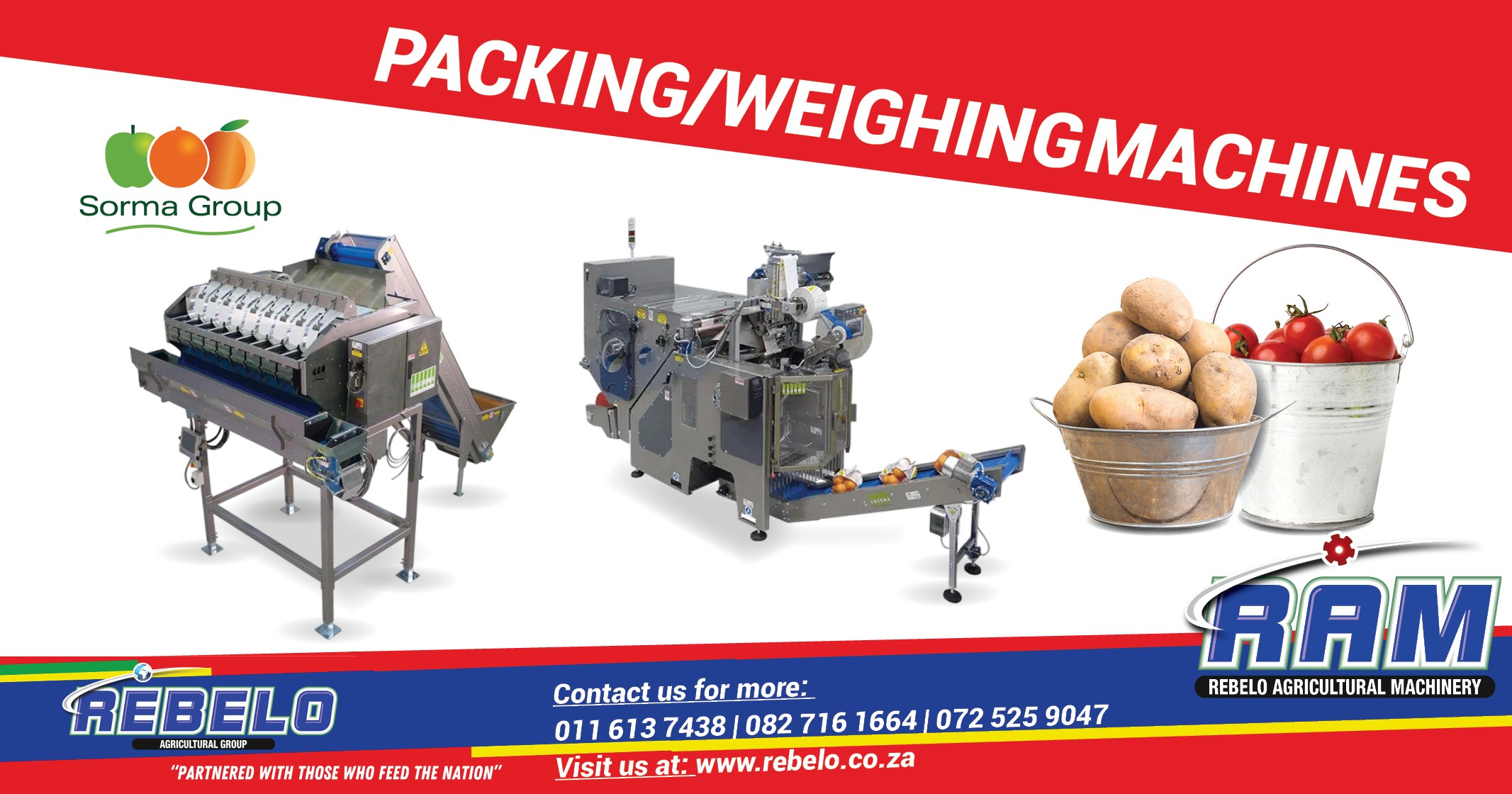 Packing / weighing machines |  Rebelo Agricultural Group