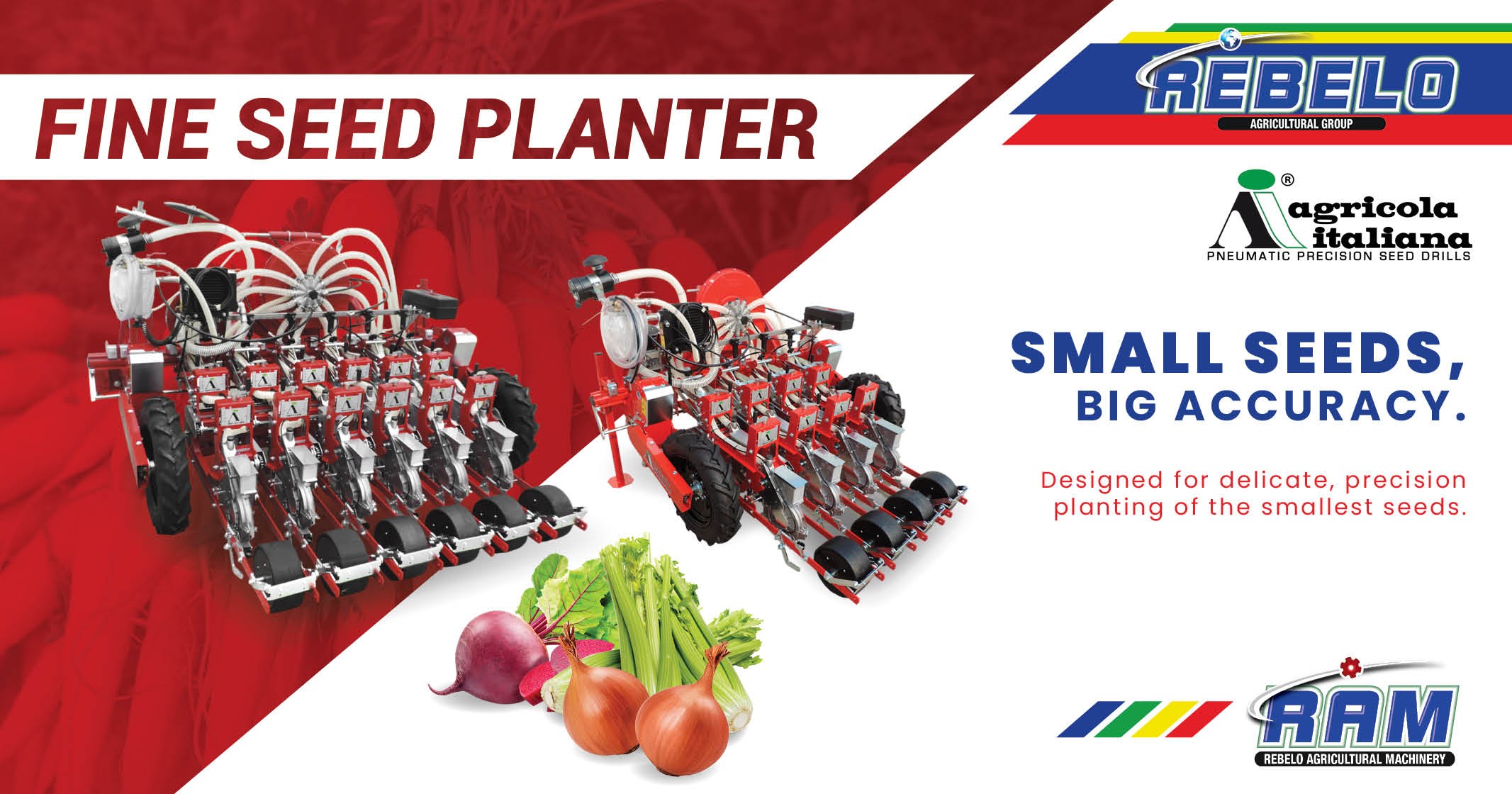 Fine seed planter | Rebelo Agricultural Group