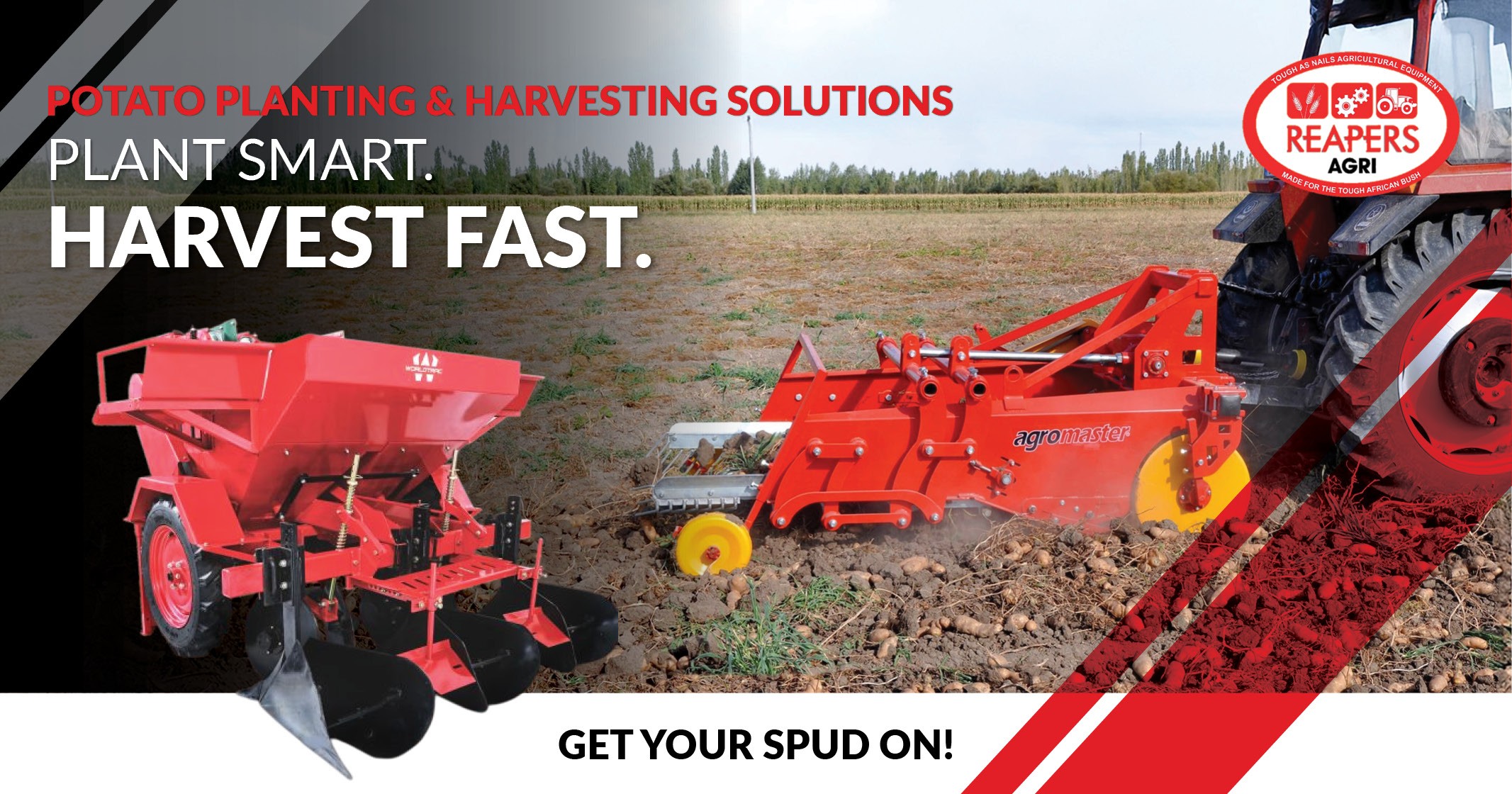 Smart solutions for potato planting | Potato planters & harvesters | Reapers Agri