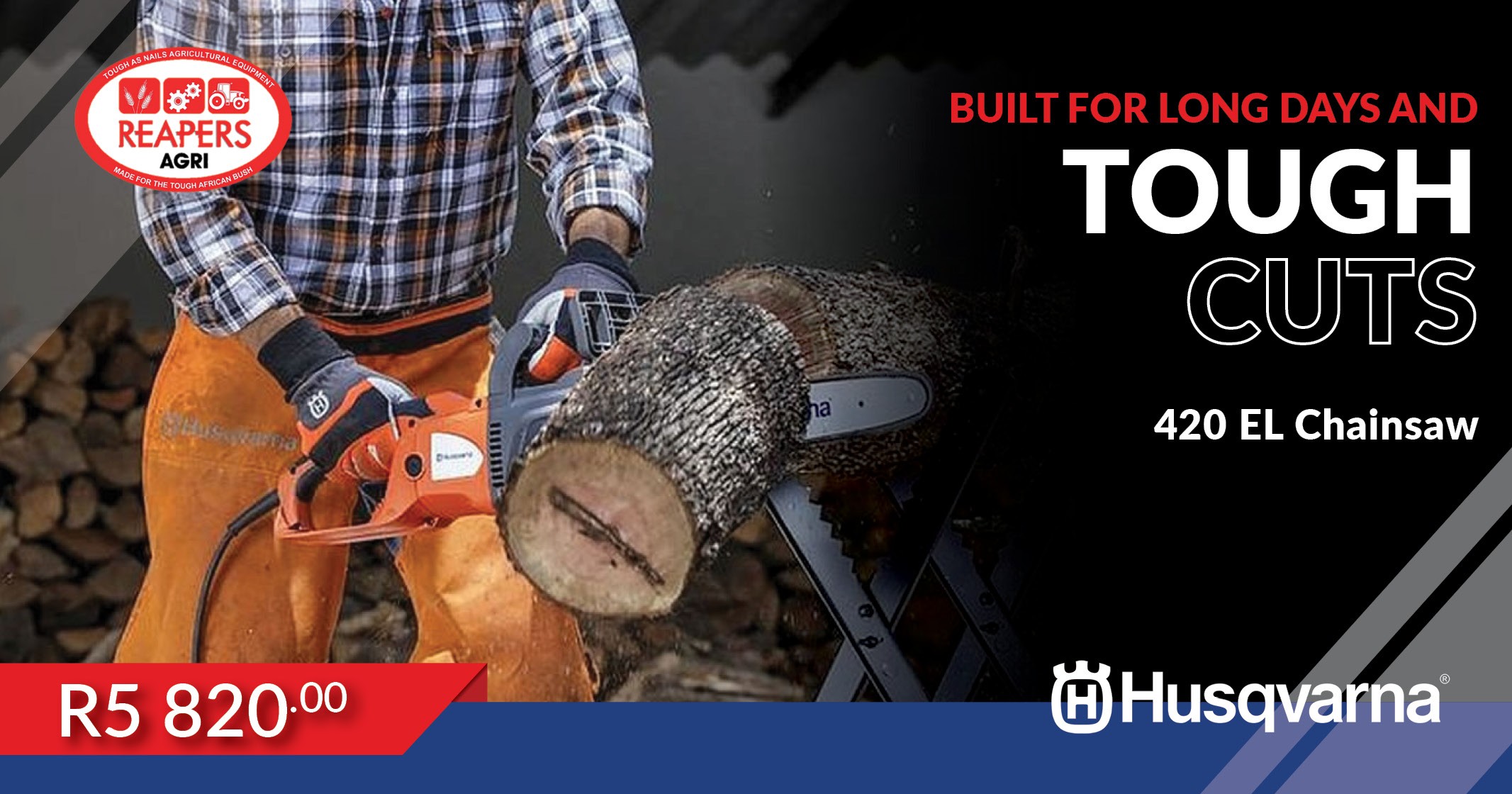 Built for long days & tough cuts | Husqvarna 420 EL chainsaw | Reapers Agri