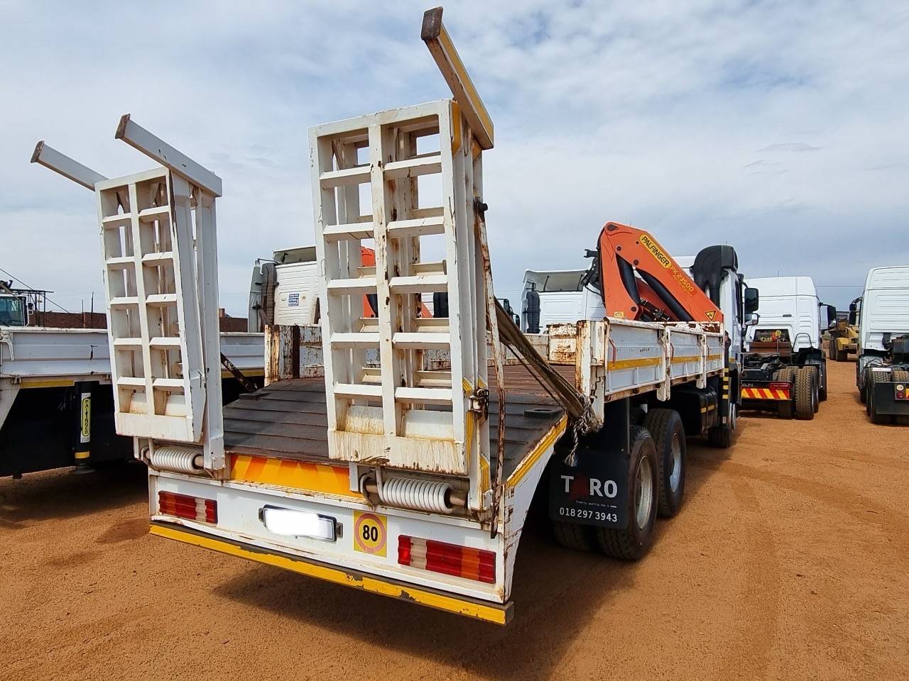 2011 Mercedes Benz Actros 3332 Crane Truck - 3