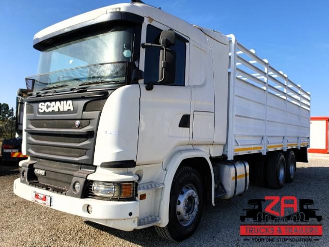 2016 Scania G460 with cattlebody | ZA Trucks & Trailers