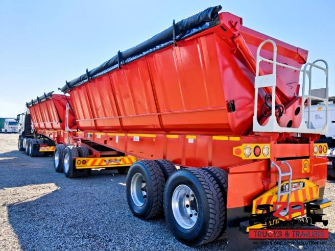 2017 CIMC 40 cube side tipper | ZA Trucks & Trailers - 2