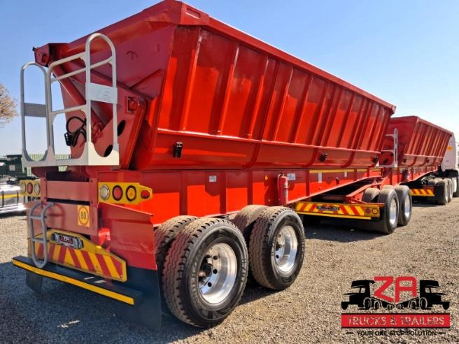 2017 CIMC 40 cube side tipper | ZA Trucks & Trailers - 3