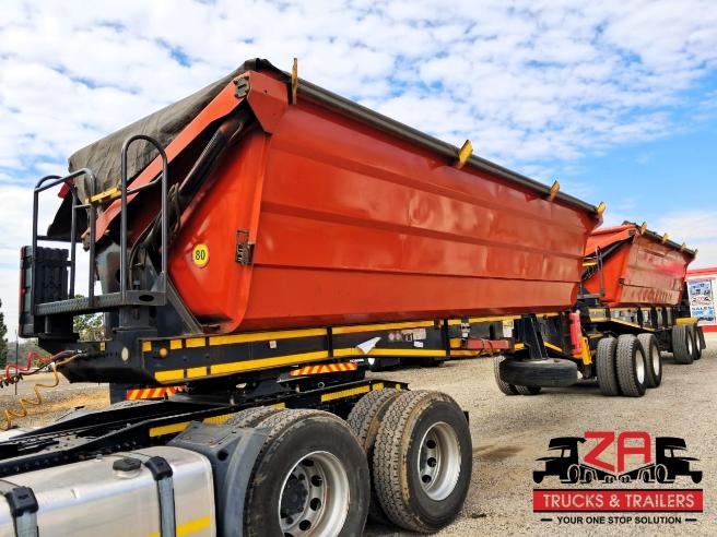 2022 Leader 45 cube side tipper trailer | ZA Trucks & Trailers - 2