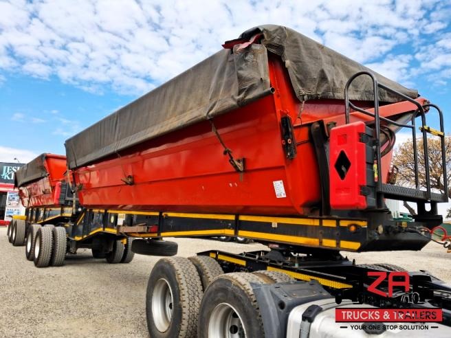 2022 Leader 45 cube side tipper trailer | ZA Trucks & Trailers - 1