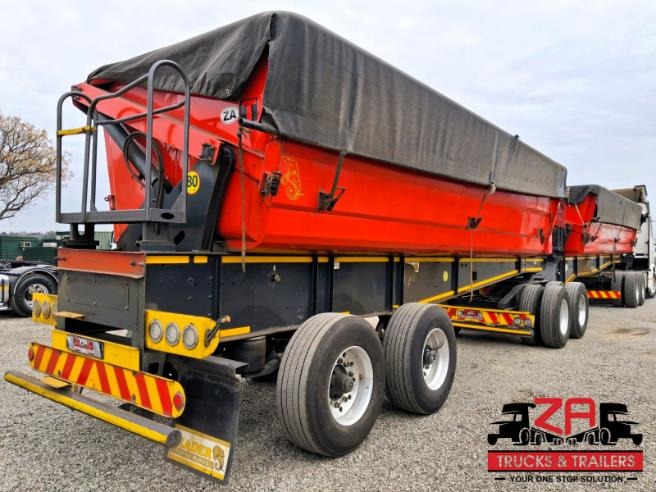 2022 Leader 45 cube side tipper trailers | ZA Trucks & Trailers - 3