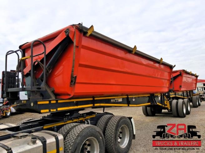2022 Leader 45 cube side tipper trailers | ZA Trucks & Trailers