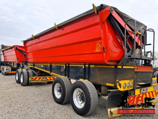 2022 Leader 45 cube side tipper trailers | ZA Trucks & Trailers - 2