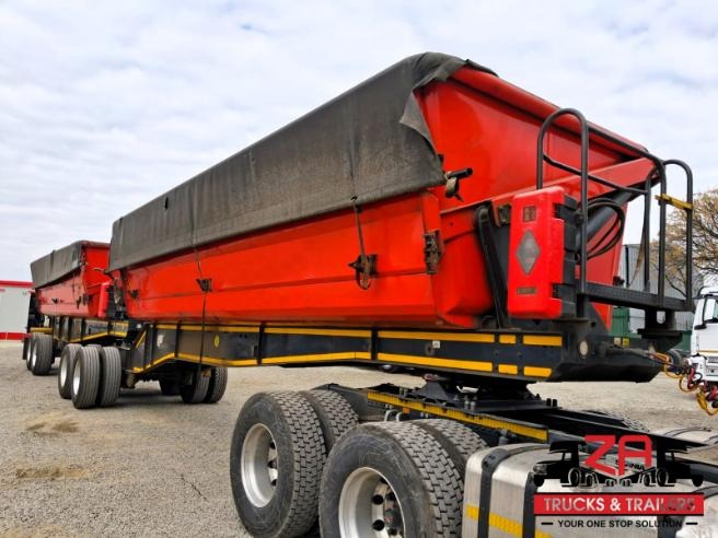 2022 Leader 45 cube side tipper trailers | ZA Trucks & Trailers - 1