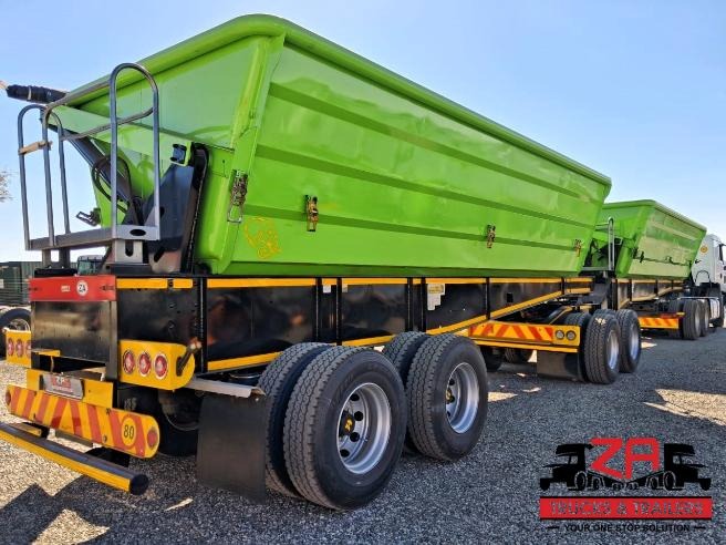 2023 Leader 45 cube side tipper trailer | ZA Trucks & Trailers - 3