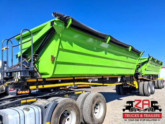 2023 Leader 45 cube side tipper trailer | ZA Trucks & Trailers