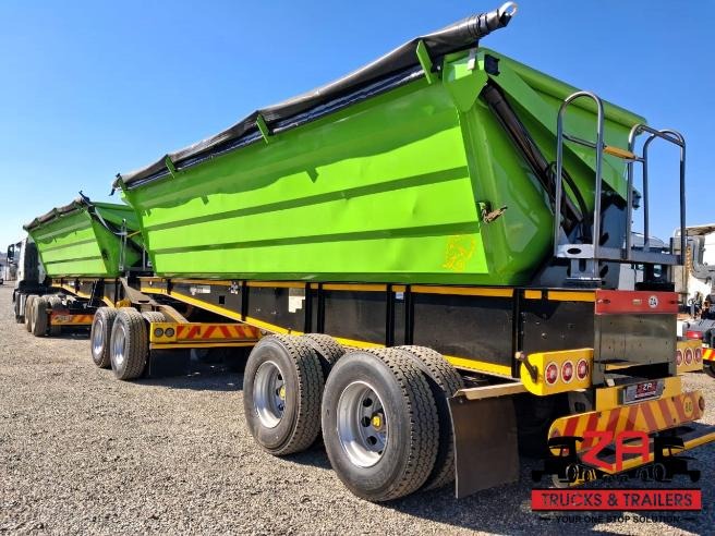2023 Leader 45 cube side tipper trailer | ZA Trucks & Trailers - 2