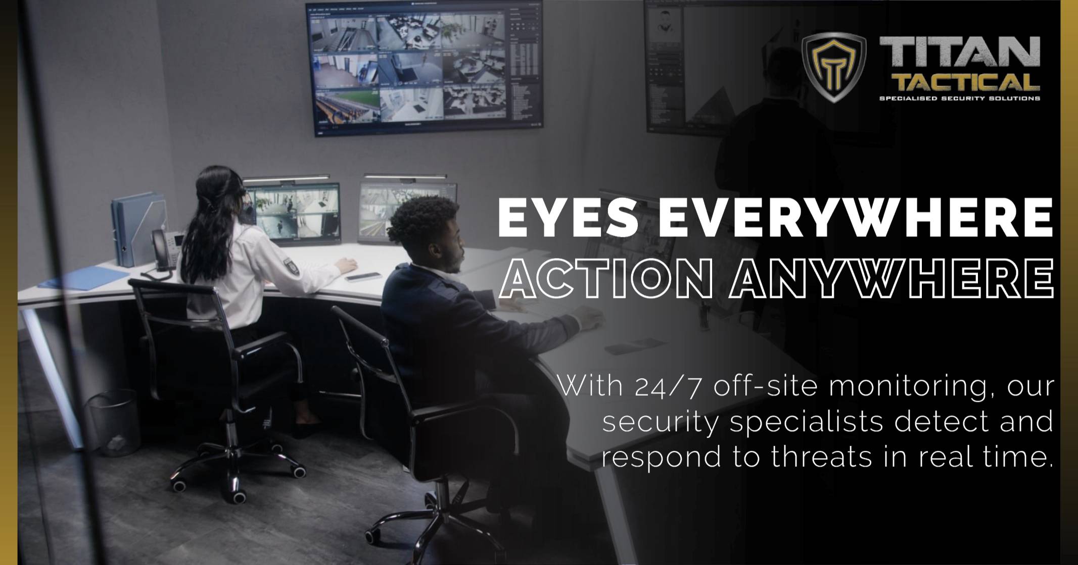 24/7 Off-site monitoring: Eyes everywhere, action anywhere | Titan Tactical