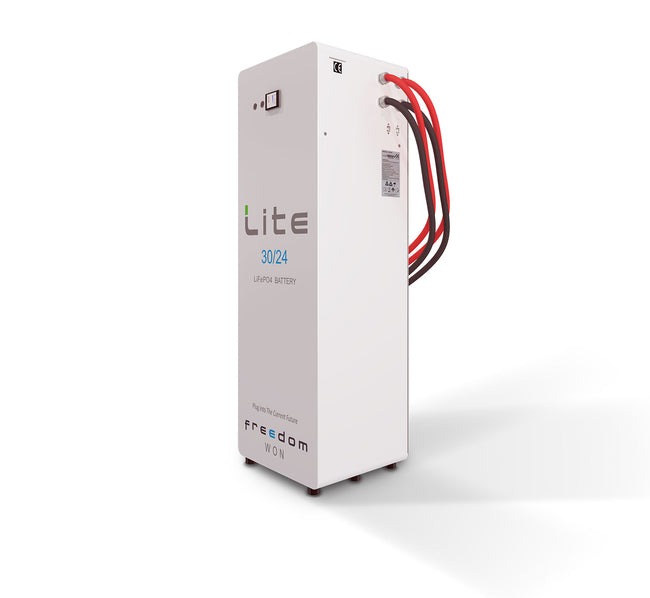 30kwh 30/24 Freedom Lithium Battery | World of Sun & Wind Power