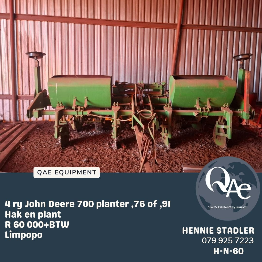 4 Ry John Deere Planters |  QAC Equipment