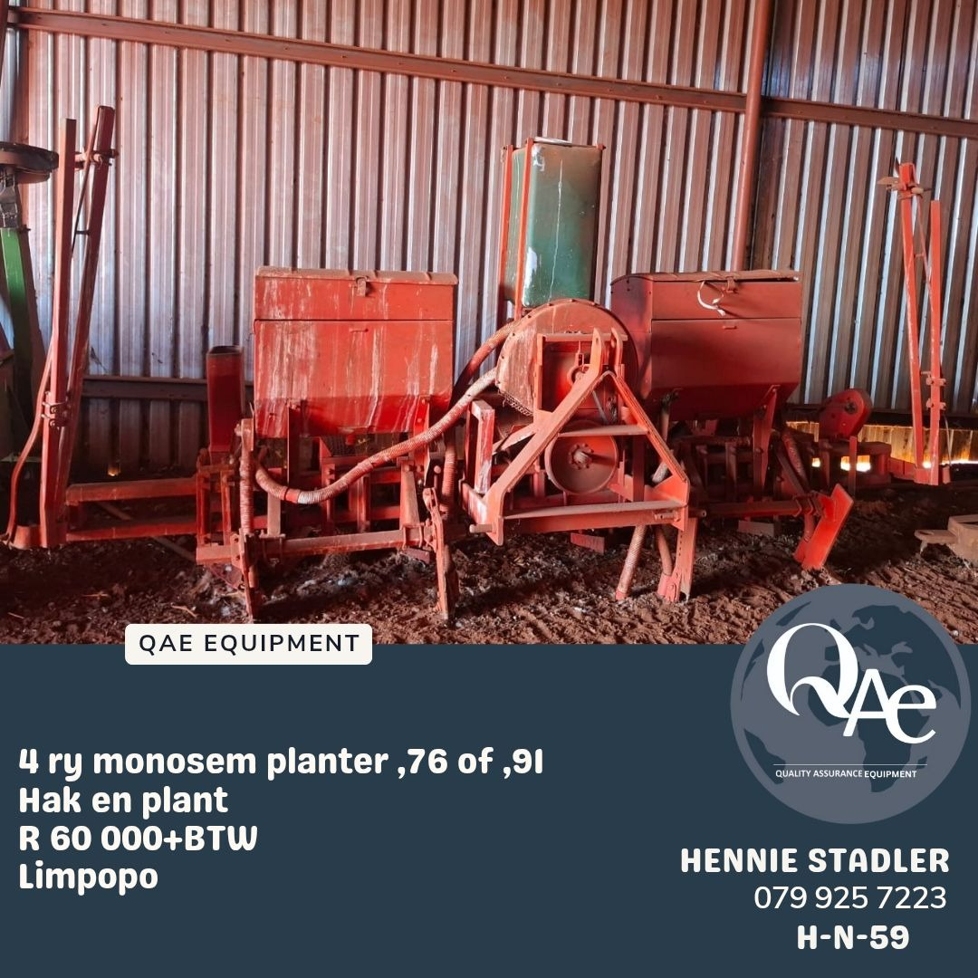 4 Ry Monosem Planter .76 of .91 |  QAC Equipment