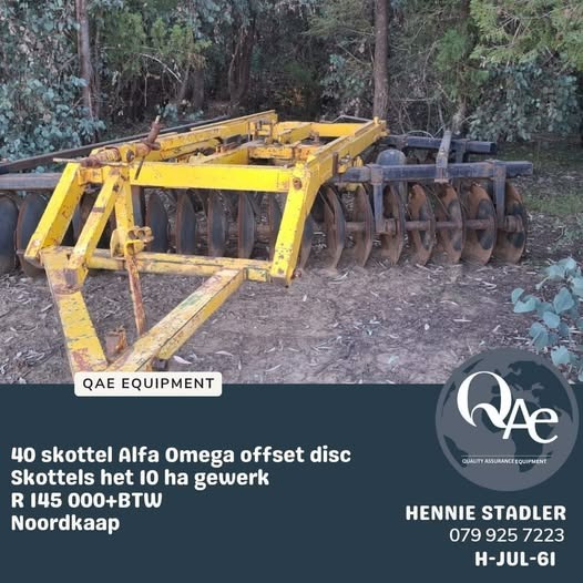 40 Skottel Offset Disc |  QAC Equipment