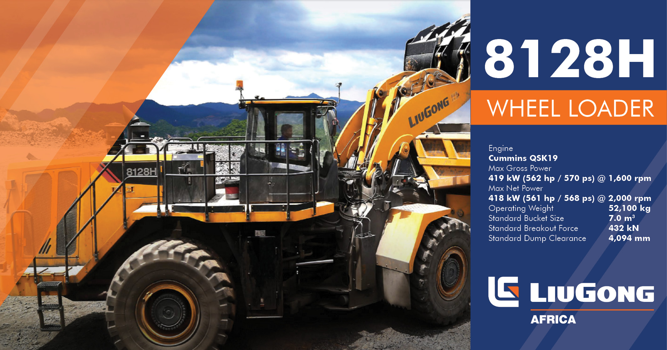 8128H Wheel loader | LiuGong