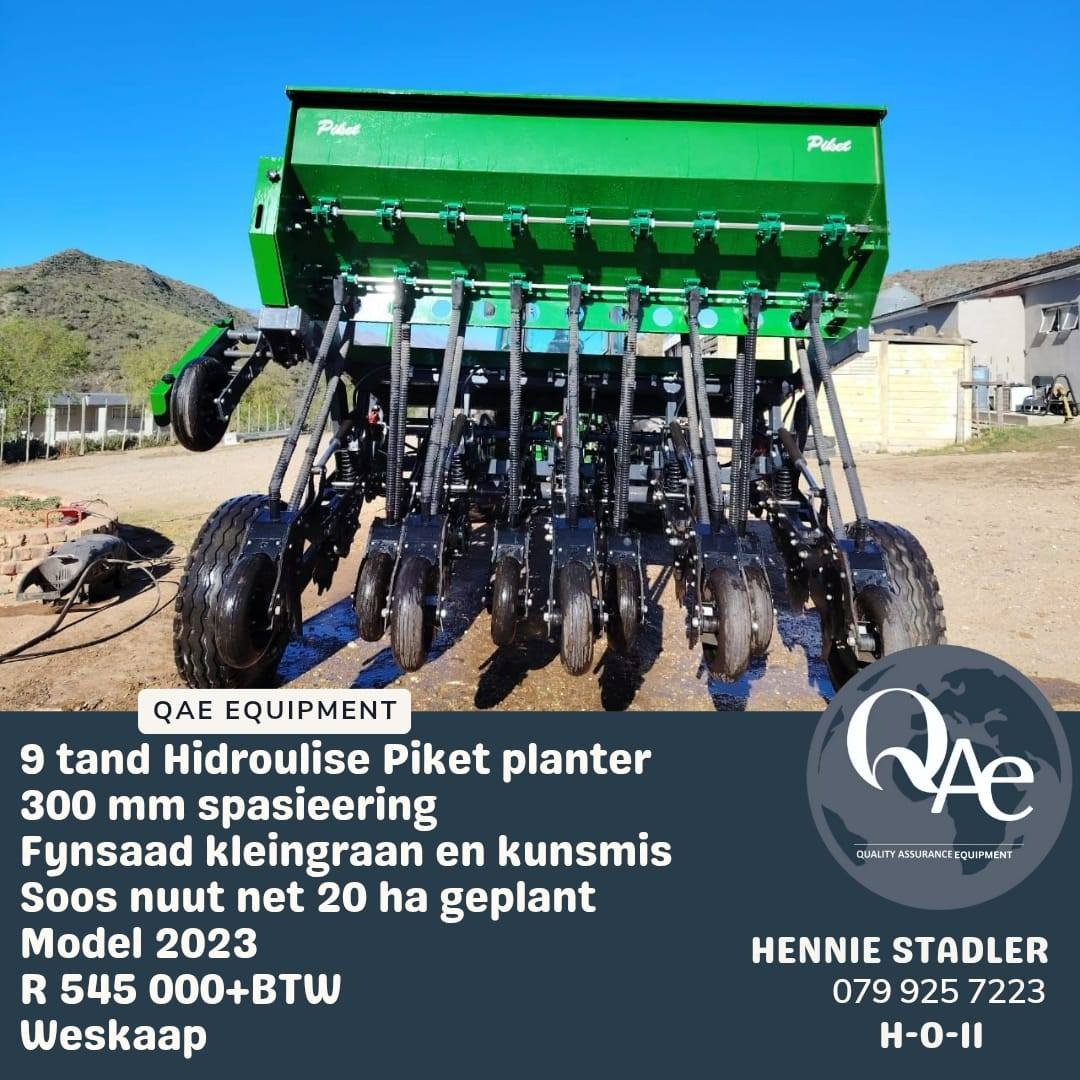 9 Tand hidroulise piket planter |  QAC Equipment