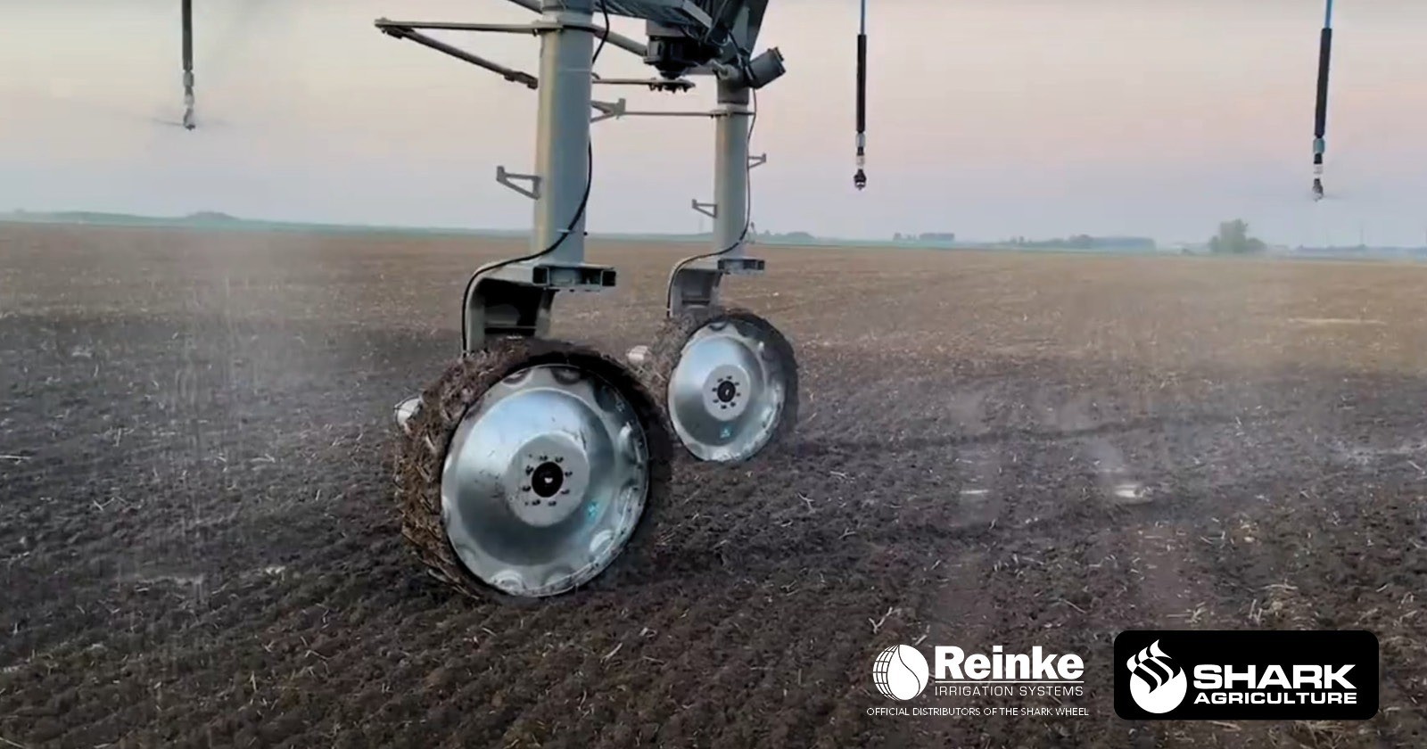 Airless solution for irrigation Shark Wheel Swift | Proud partners Reinke®-93120
