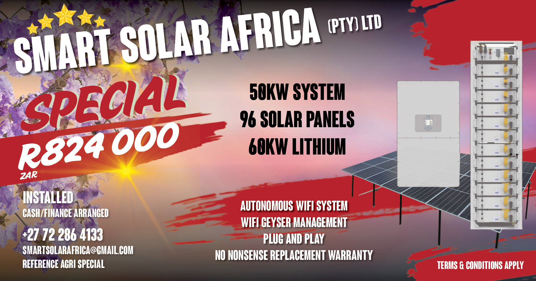 96-Panel Powerhouse: Exclusive R824 000 Smart Solar Special | Smart Solar Africa