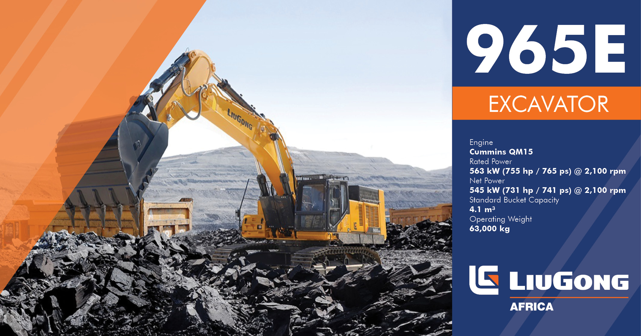 965E Excavator | LiuGong Africa