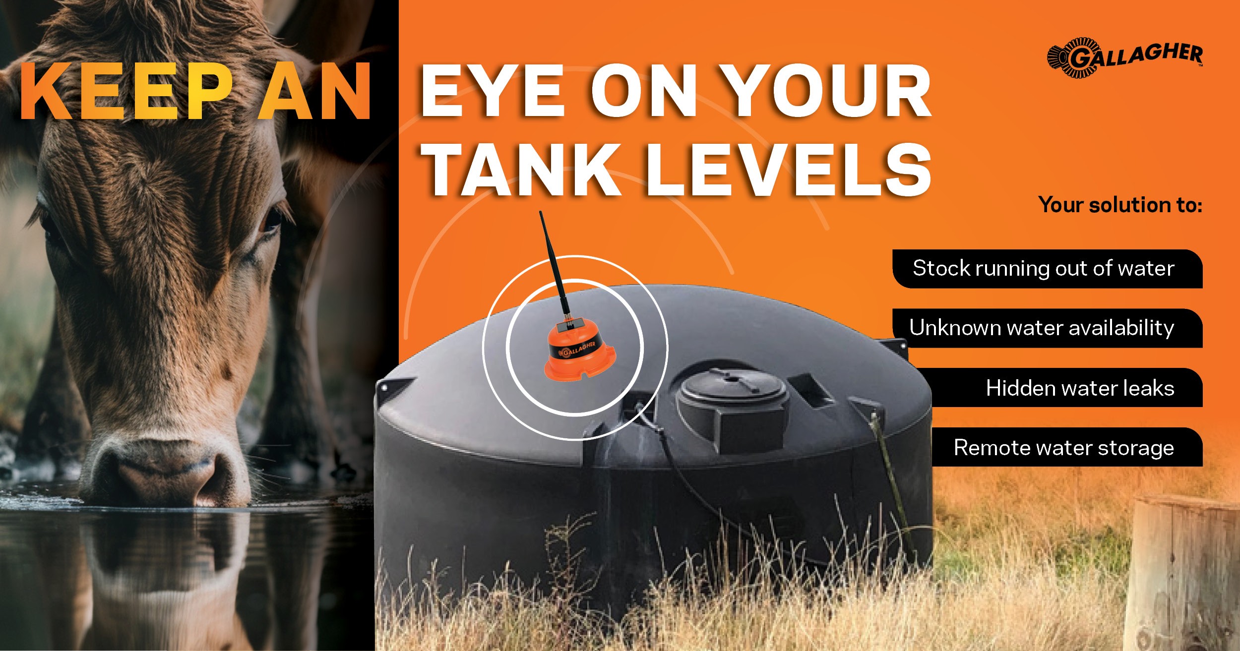 Keep an eye on your tank levels | Gallagher ™