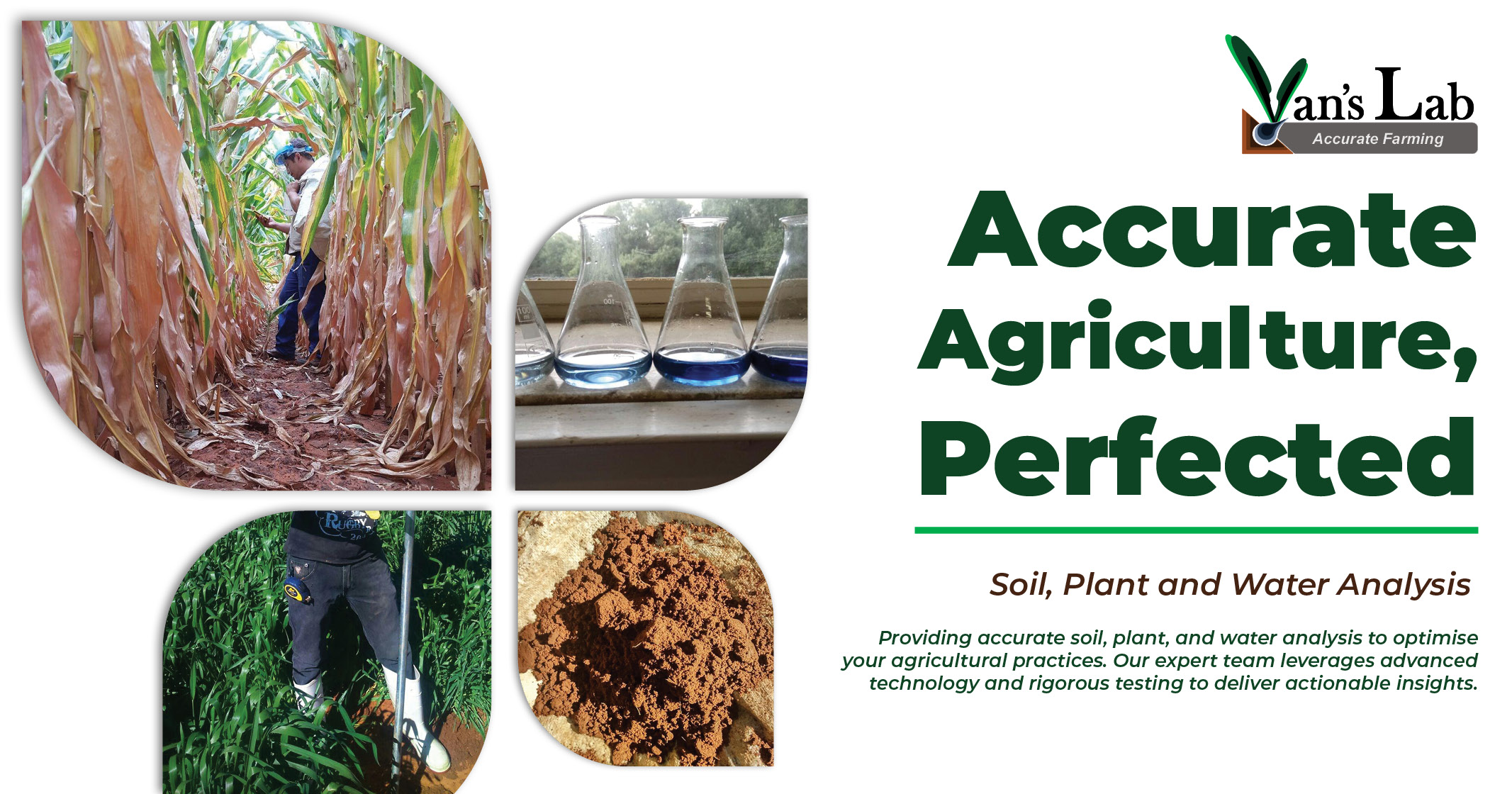 Accurate agriculture, perfected | Soil, plant and water analysis | Van's Lab