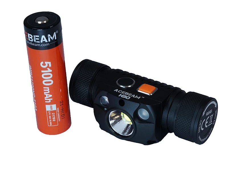 Acebeam H30 Headlamp - 4000 Lumens, Red + UV | Ultranexus - 3