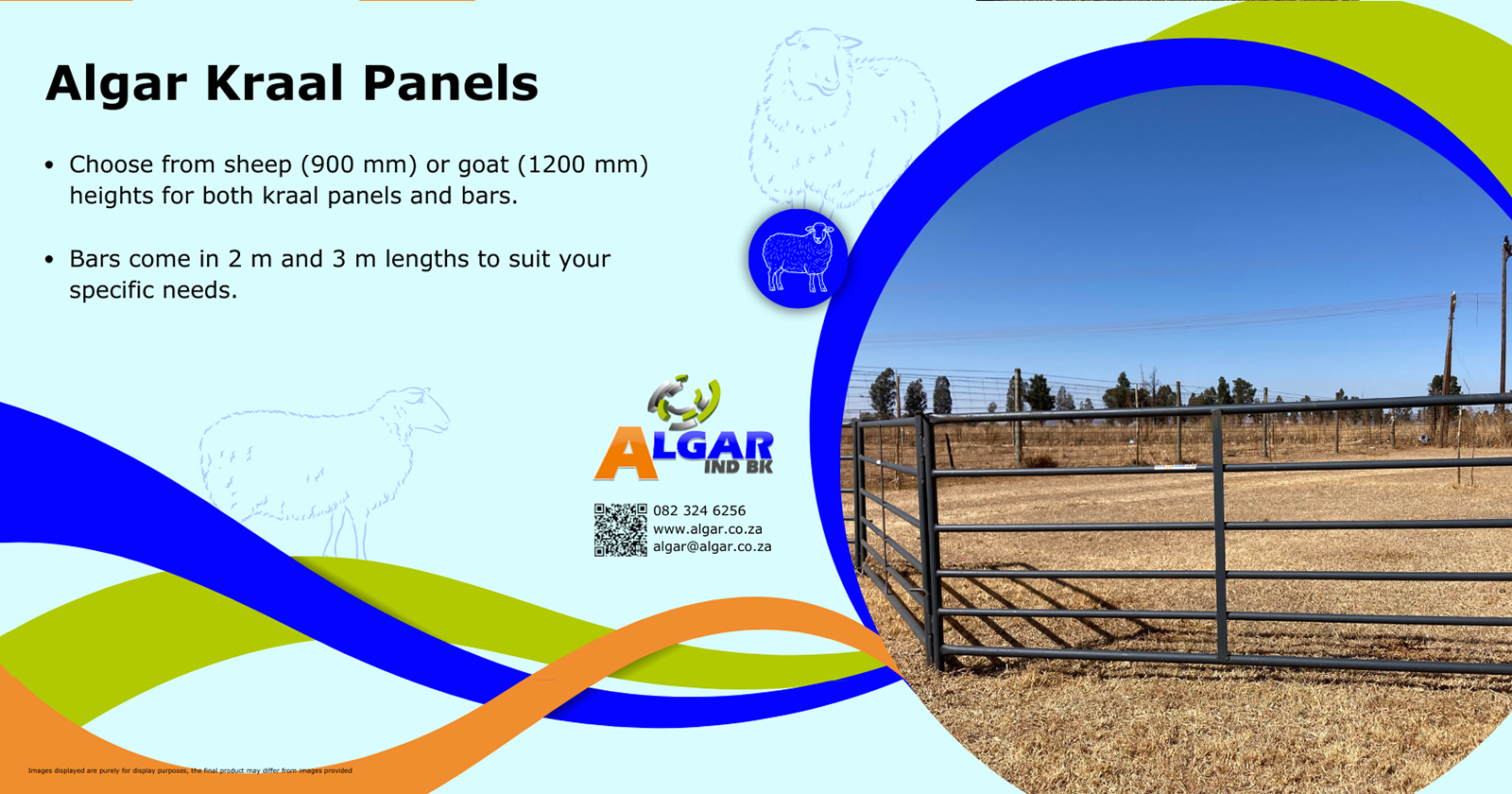 Algar kraal panels / Algar kraalpanele
