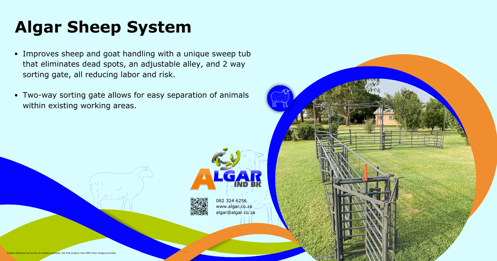 Algar sheep system / Algar skaapsisteem
