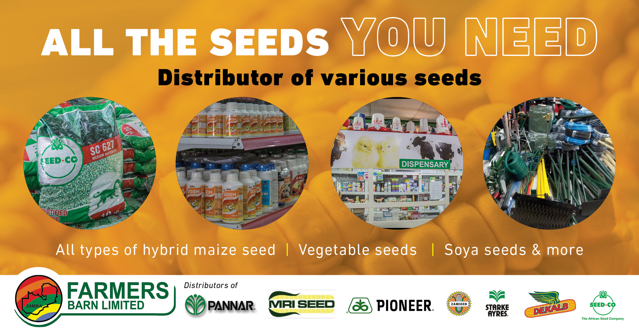 All the seeds YOU NEED distributor of various seeds | Farmers Barn Ltd