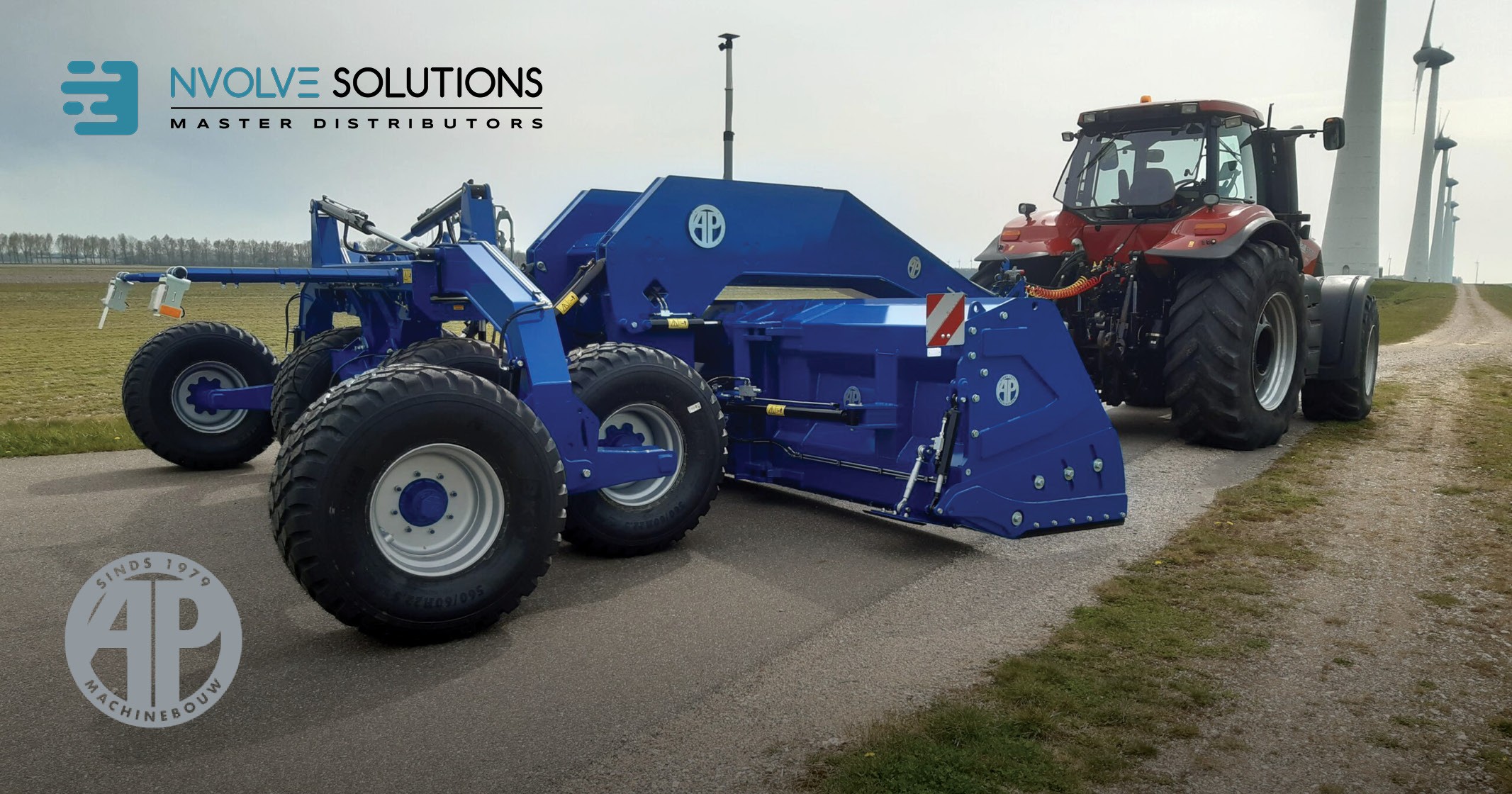 AP foldable box graders with machine control solutions | nVolve-102598