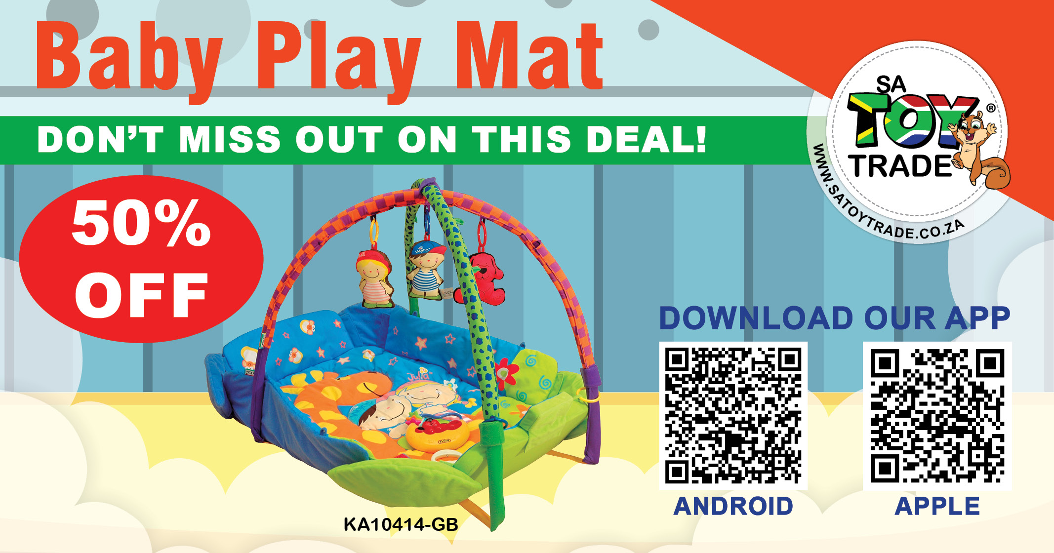 Baby Play Mat - Play N Rest Musical Mat | Don't miss out on this deal! 50% OFF | SAToyTrade