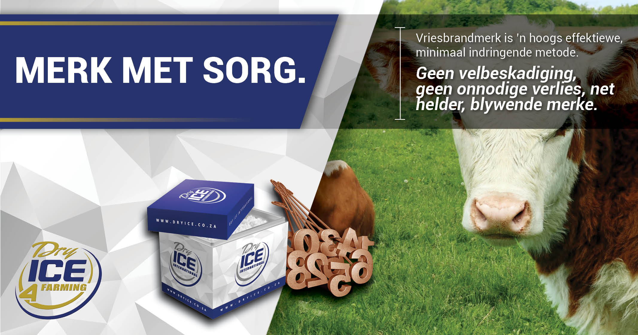Beskerm Jou vee | Kies Vriesbrandmerk vir Betroubaarheid | Dry Ice 4 Farming