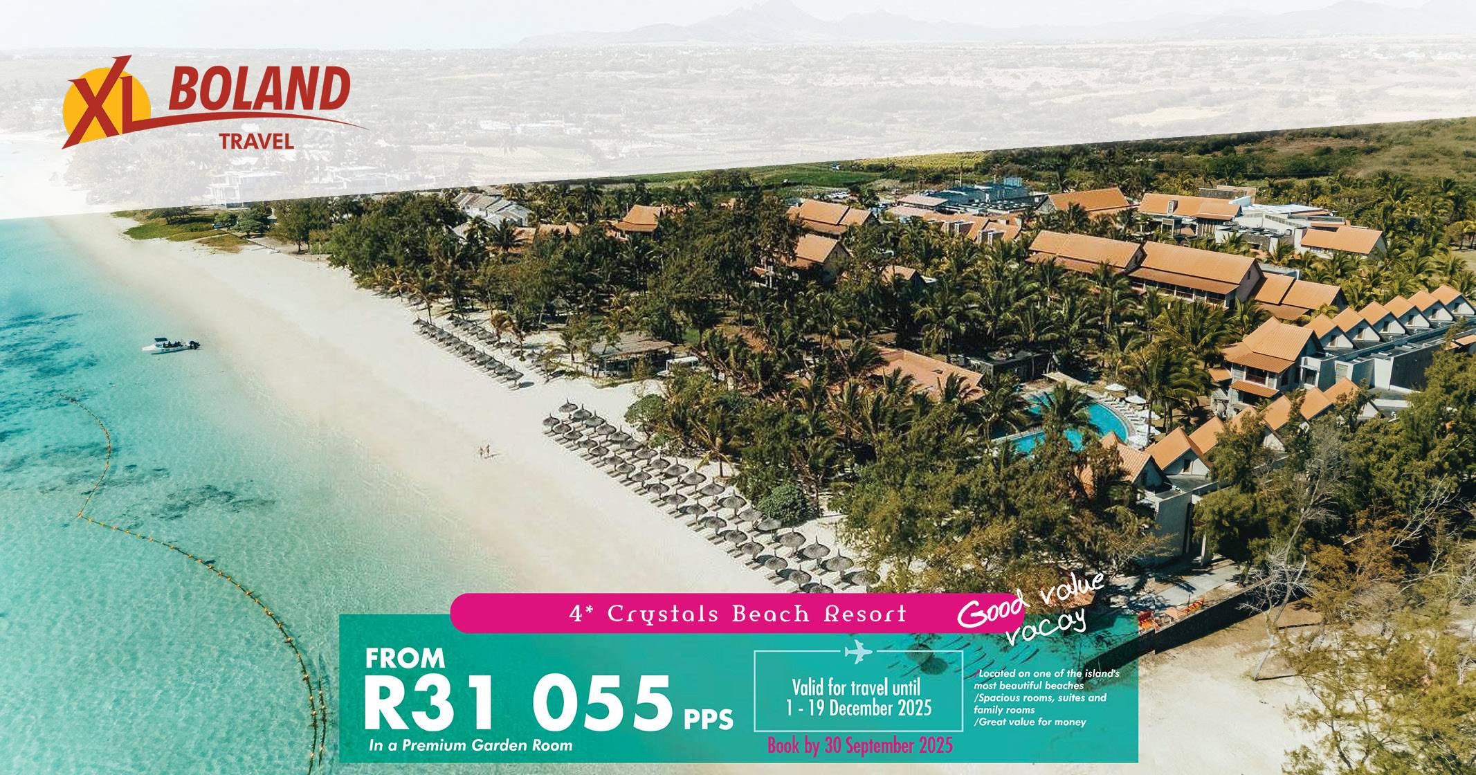 Book your December getaway with our Mauritius holiday packages | XL Boland Travel - 1