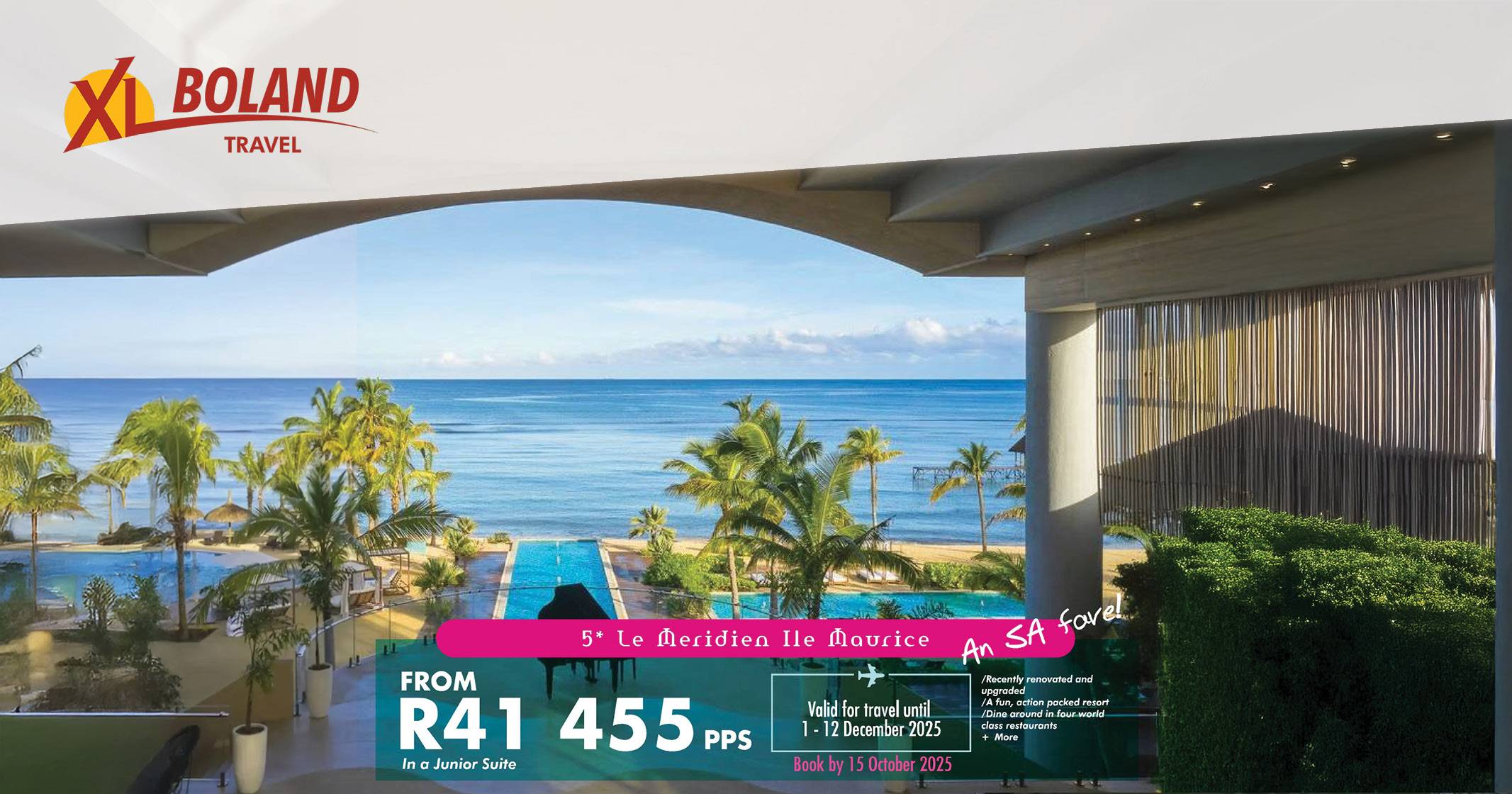 Book your December getaway with our Mauritius holiday packages | XL Boland Travel - 3