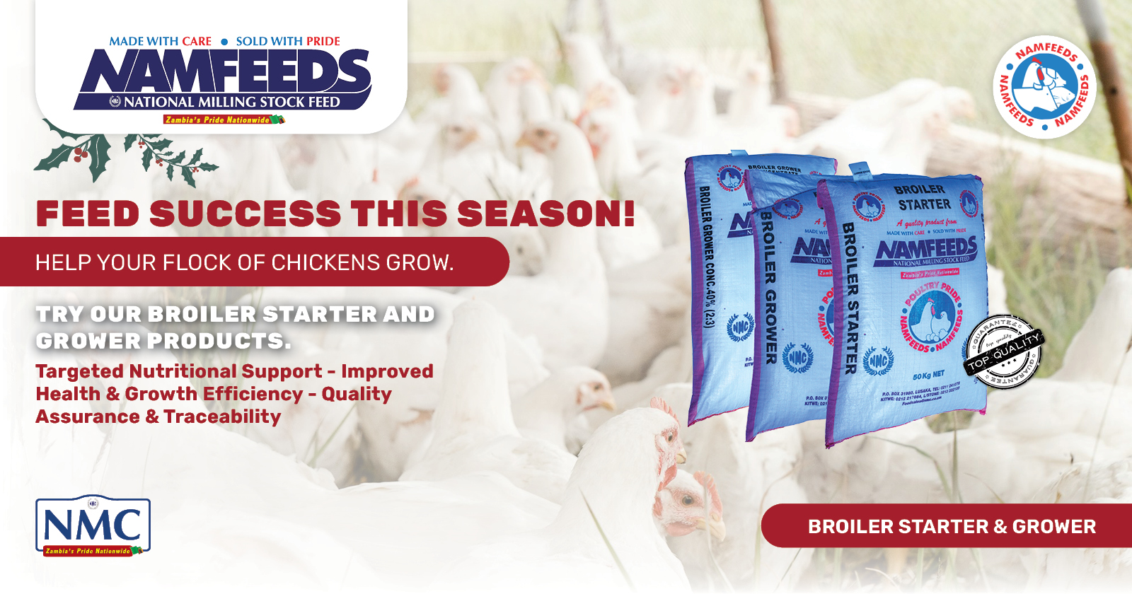 Broiler starter | Namfeeds National Milling stock feed