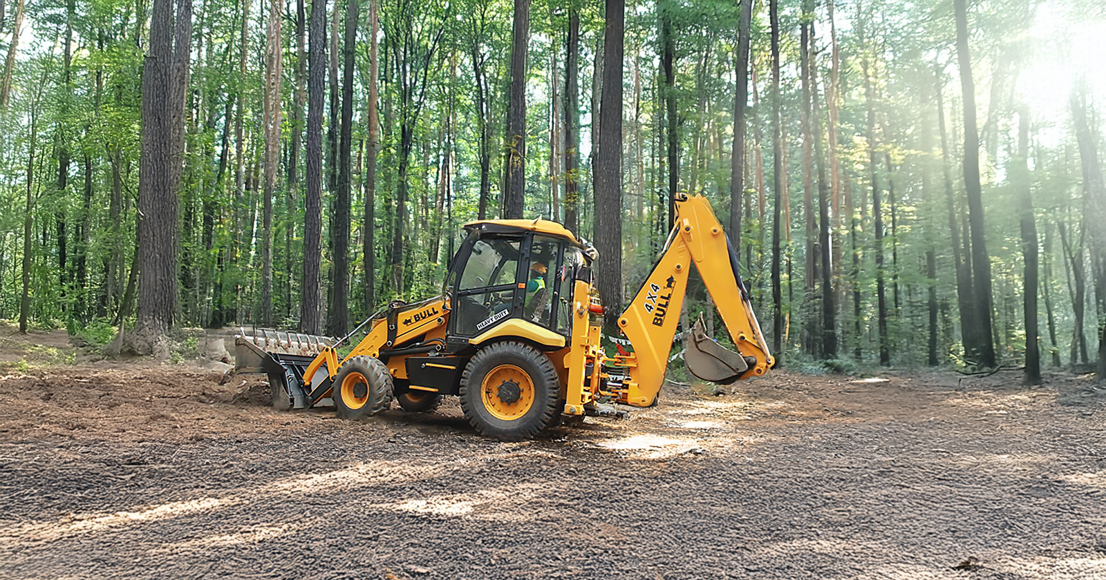 BULL HD100 GP backhoe loader | Babcock