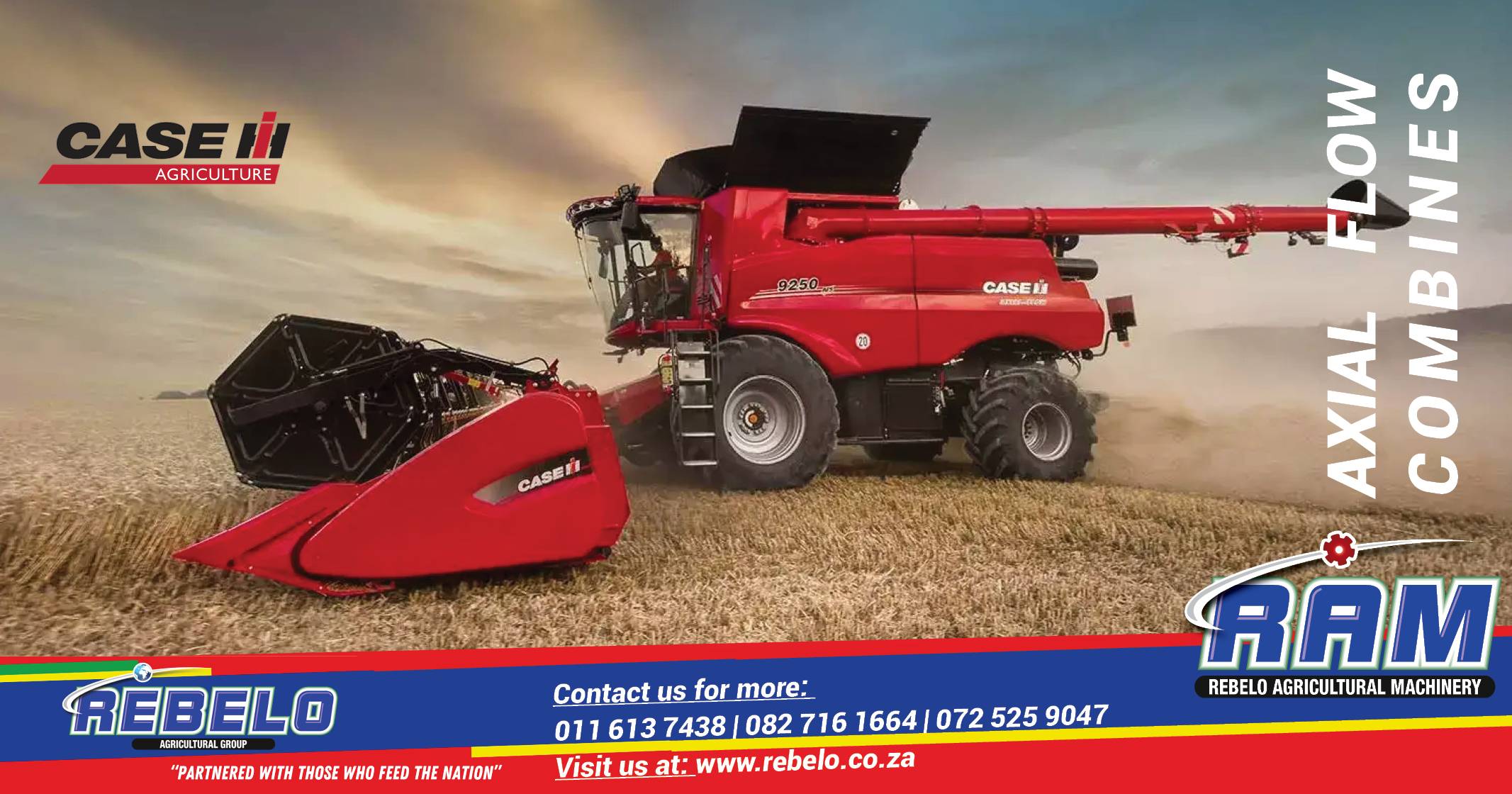 CASE IH Axial flow combines | Rebelo Agricultural Group