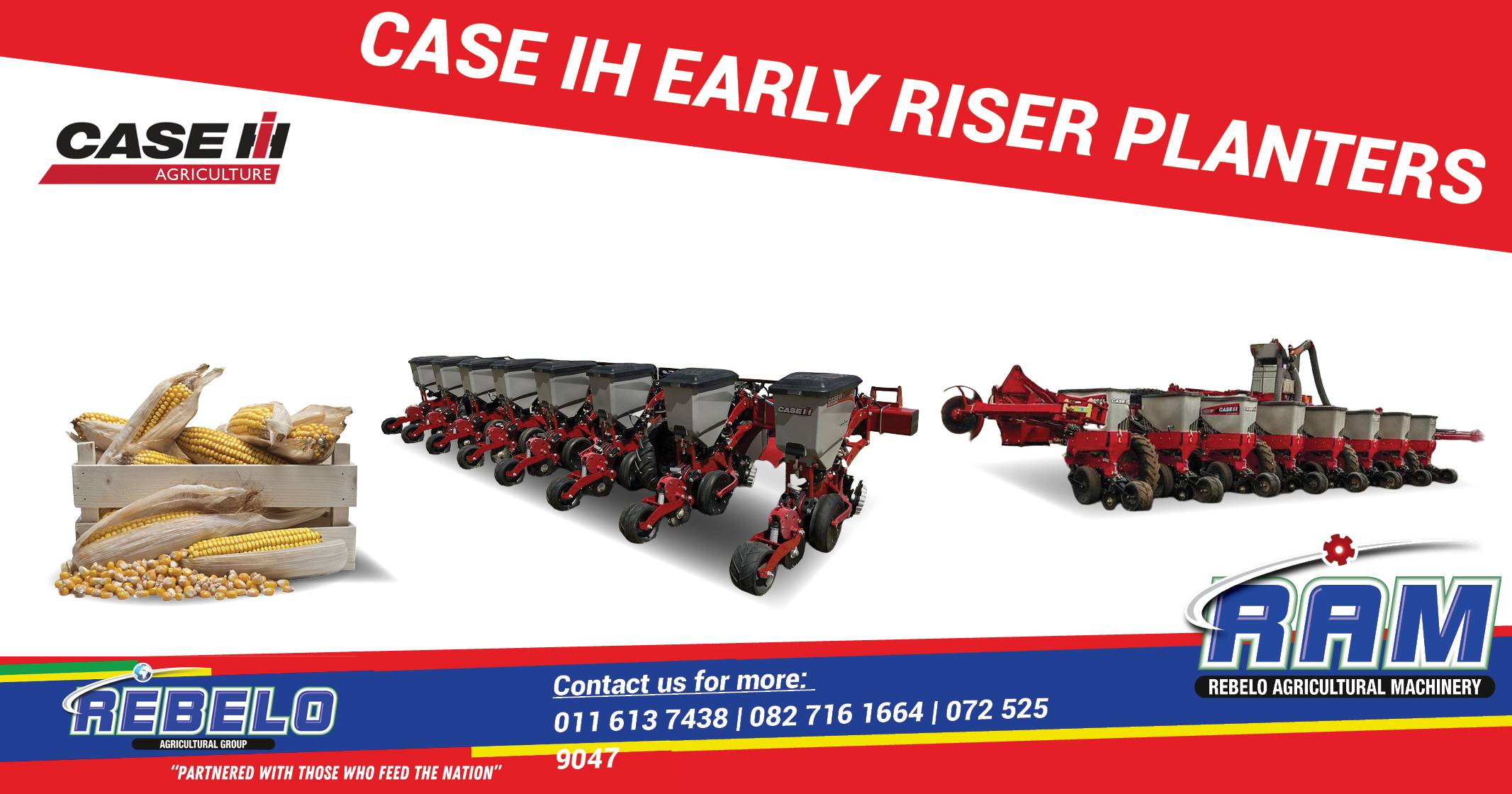 CASE IH Early riser planters | Rebelo Agricultural Group