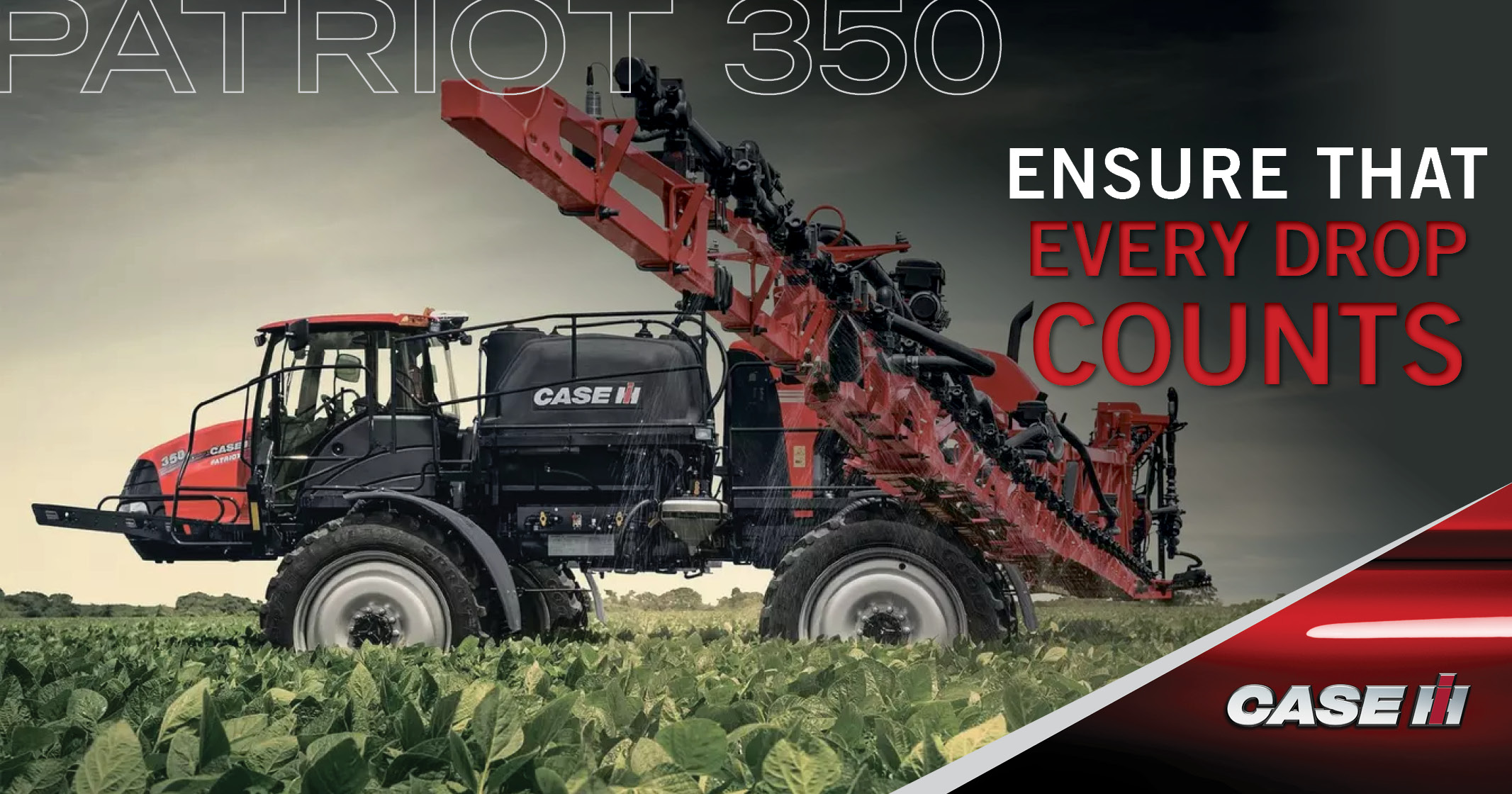 CASE IH Patriot 350 Sprayer – Advanced precision for modern farming | Case IH