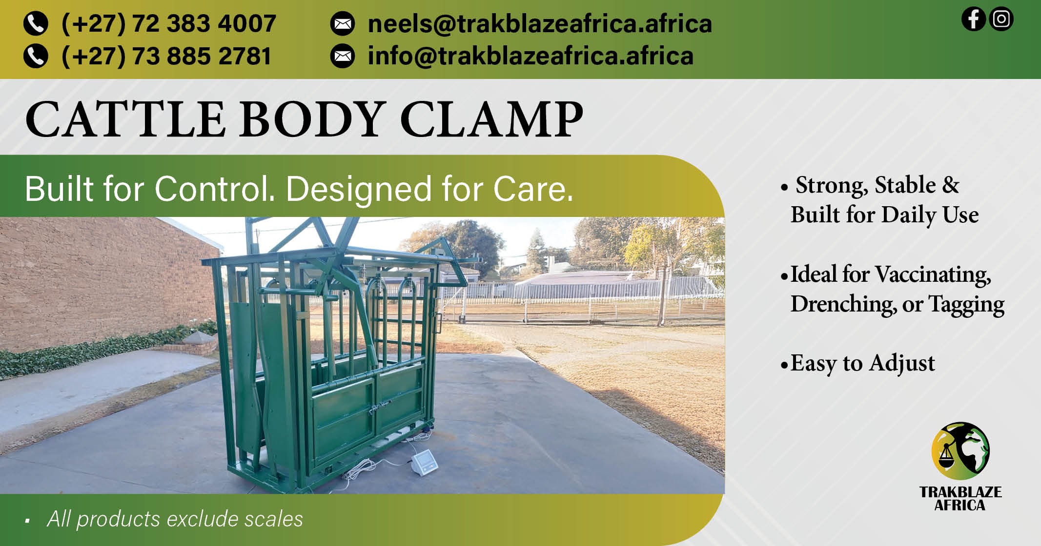 Cattle Body Clamp | The Millennium Group