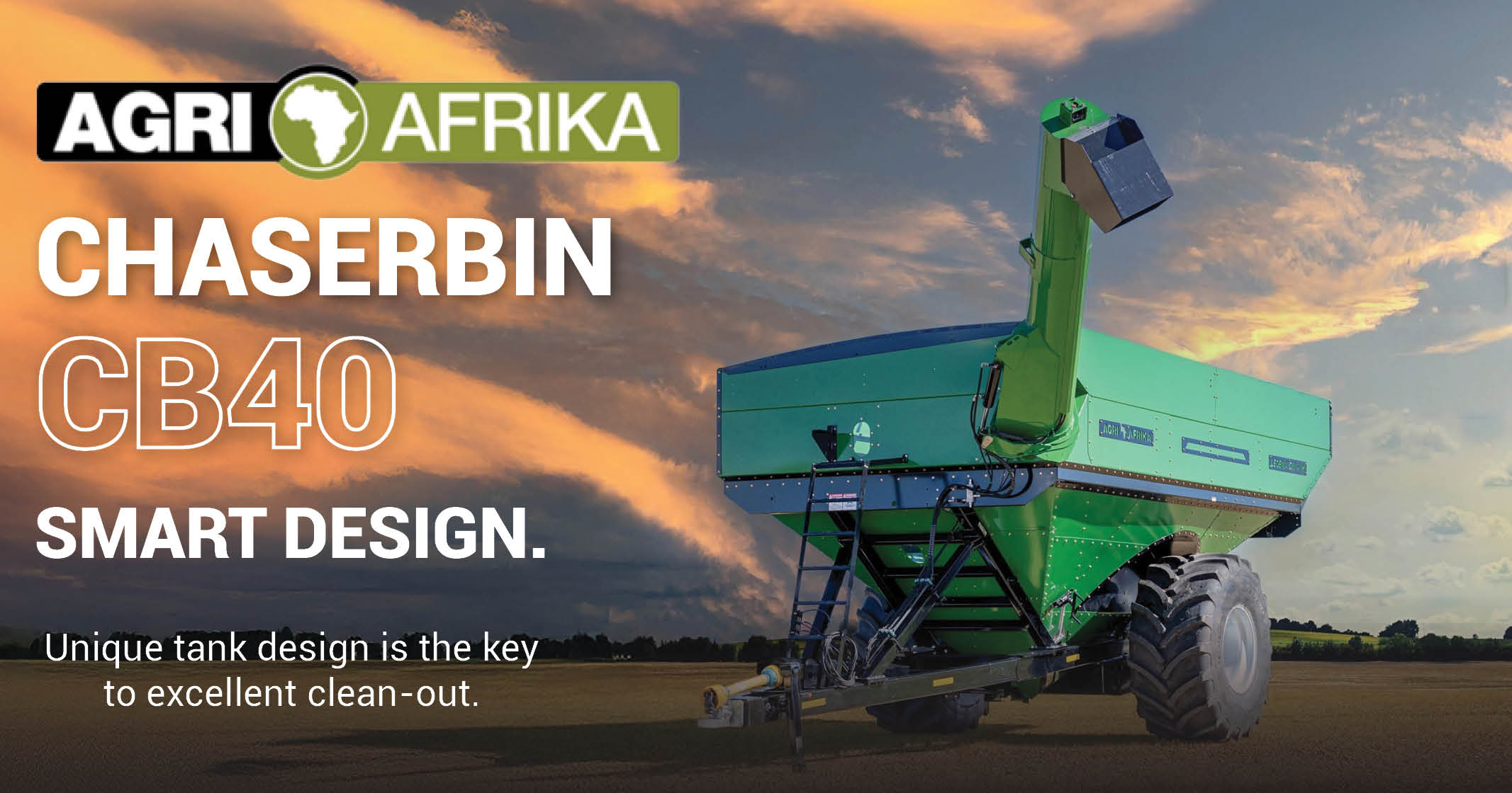 Chaser bin CB40: Smart Design for Excellent Clean-out | Agri Afrika