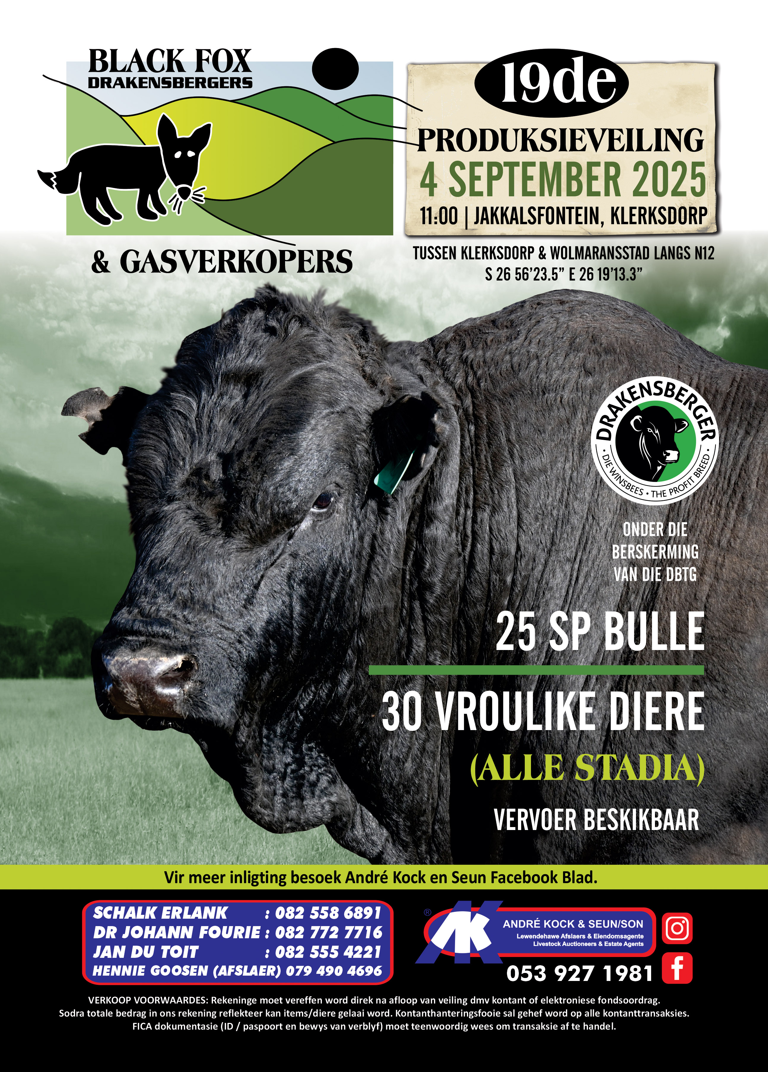 Choose Your Champion | Black Fox Drakensbergers | 4 September 2025 | 11:00 - 1
