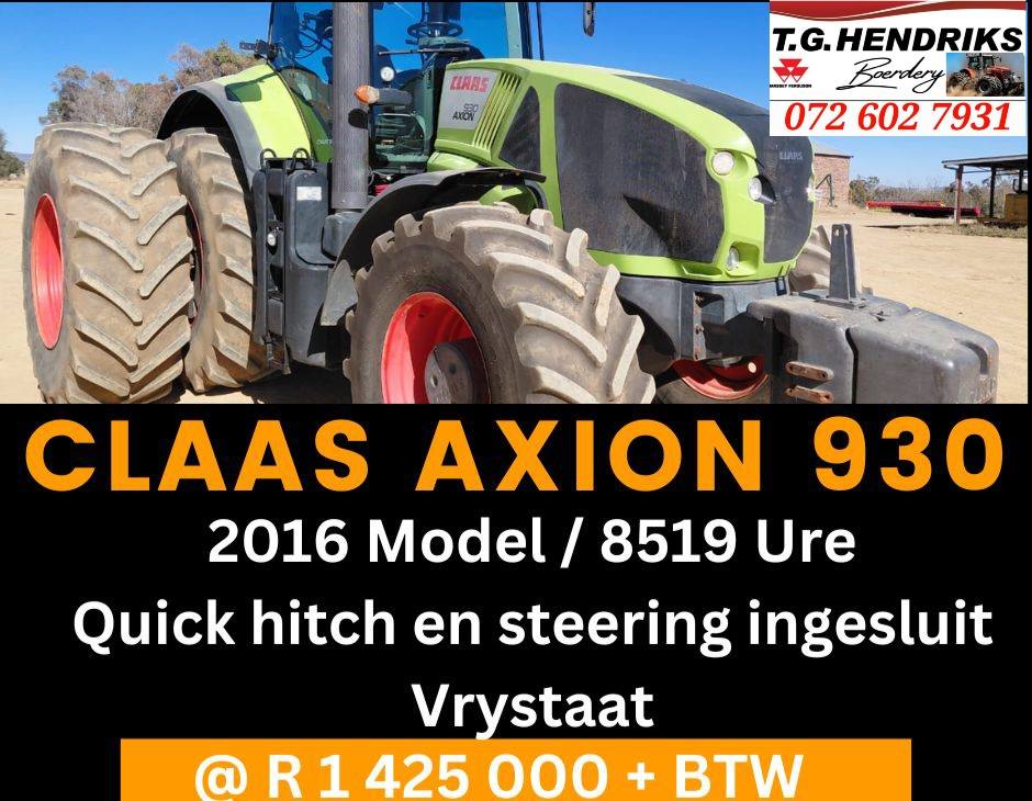 Claas axion 930 | T.G. Hendriks