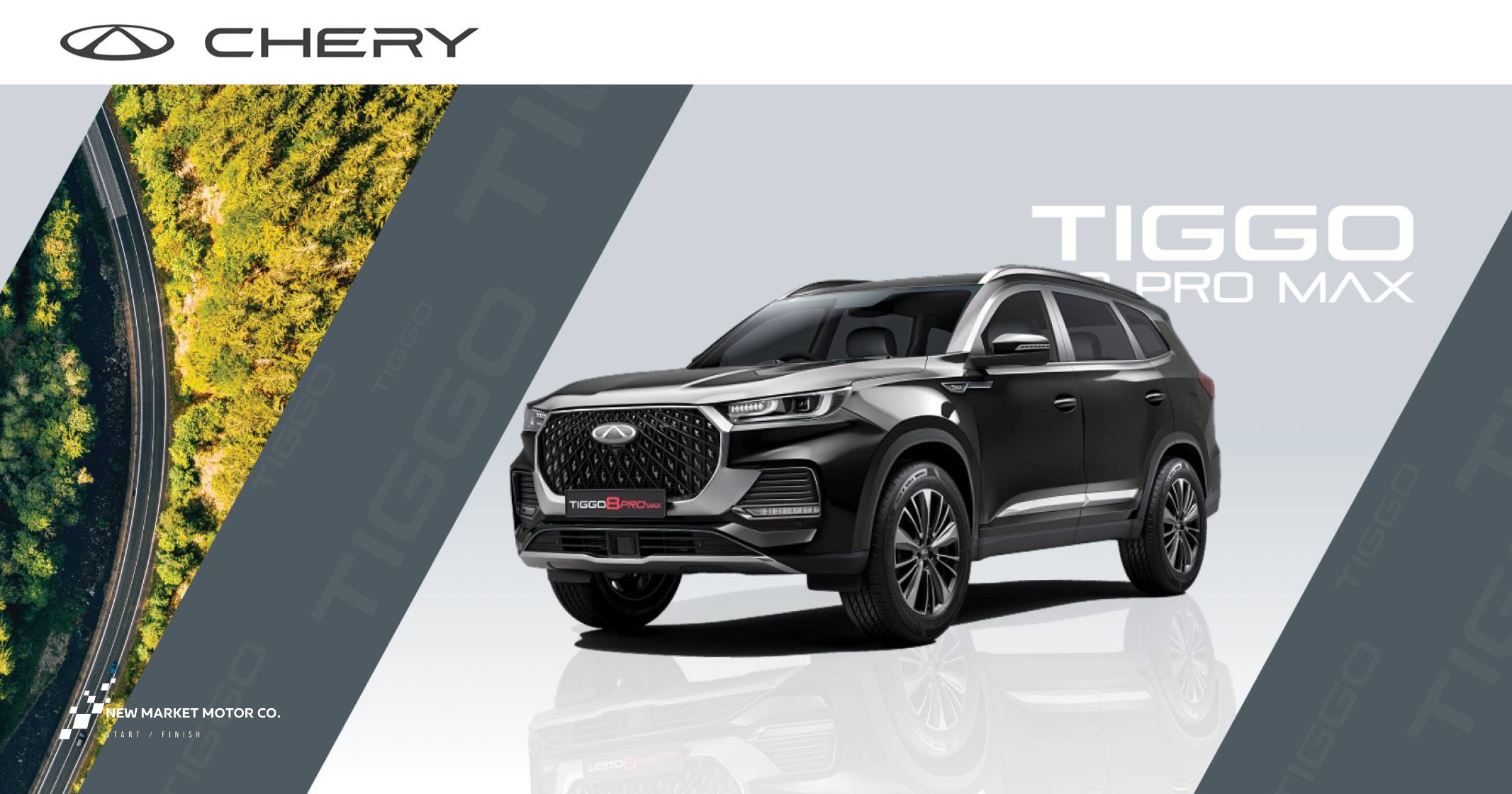 Command every journey: Chery Tiggo 8 Pro Max | New Market Motor Co.