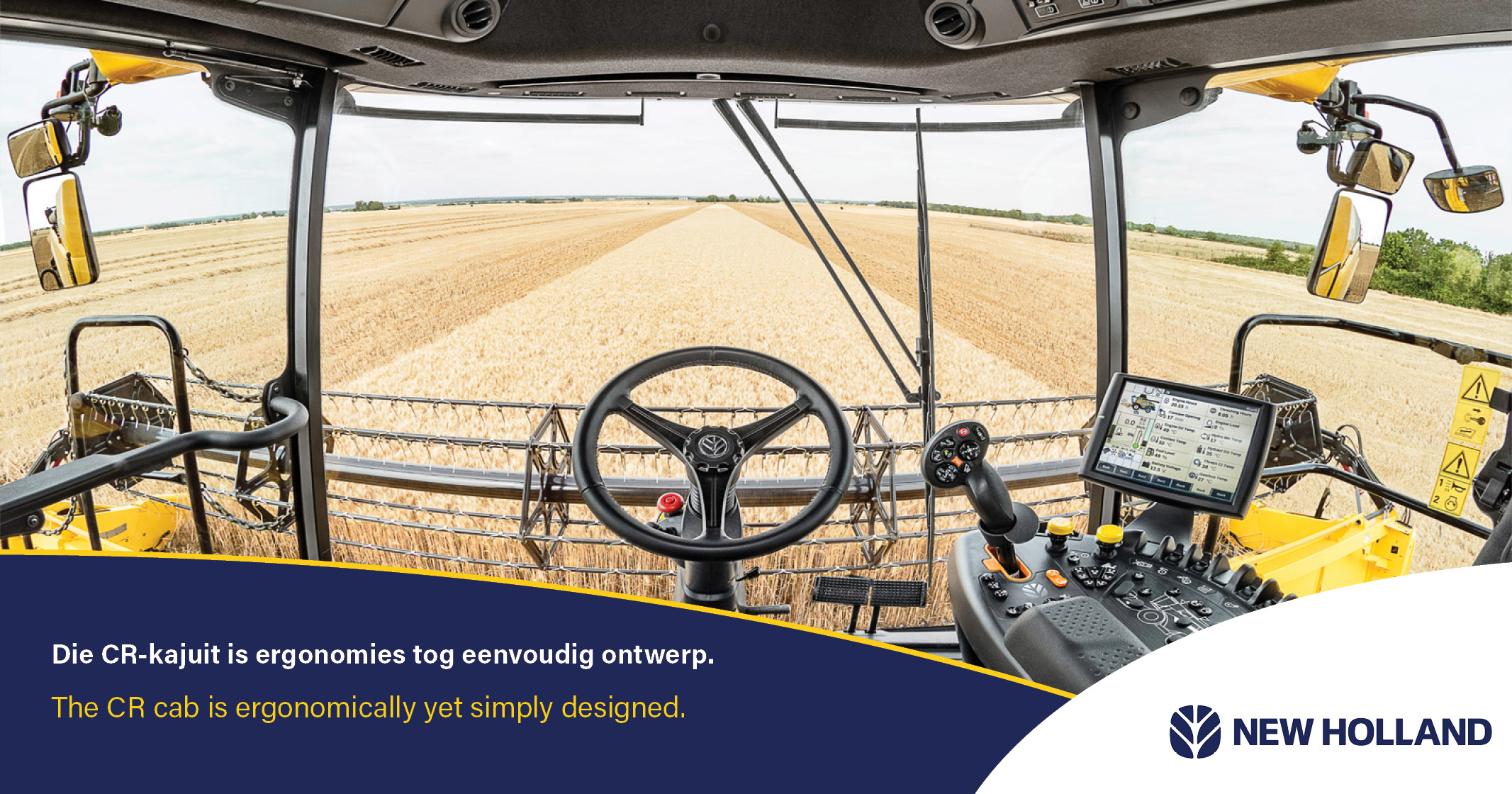CR combine harvester | Opti-Fan™ technology compensates for the effect of gravity on crop material - 5